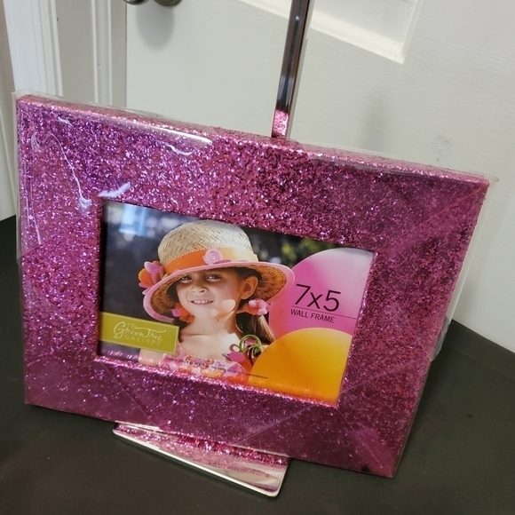 Green Tree Sparkly Fuscia wide rimmed phot… - Picture 1 of 10